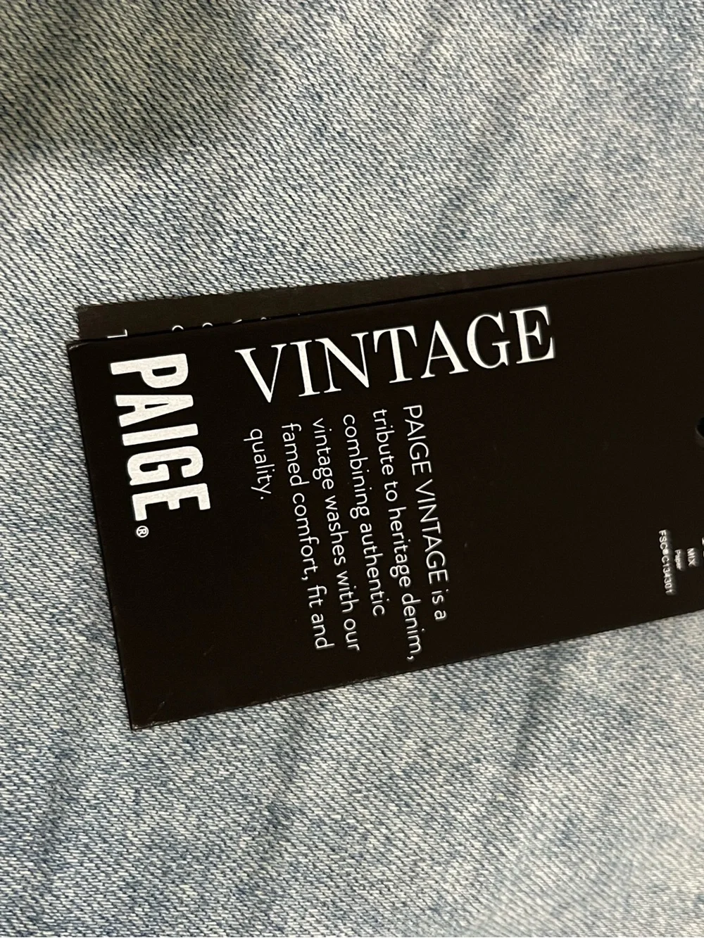 Men's Paige Lennox Slim Jeans Size 42